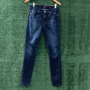 7 For All Mankind “The High Waist Skinny”